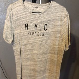 Size medium grey express shirt